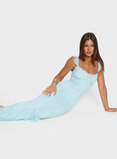 Vestido largo Beacall azul