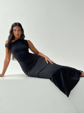Vestido largo Beller negro