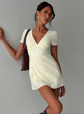 Loveliness Romper Limón