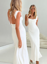 Vestido largo Lillette blanco