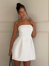 Minivestido corset Spader Blanco