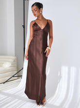 Maxivestido Angels Only Chocolate
