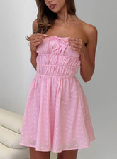 Minivestido Nnarlia Rosa