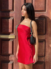 Minivestido Phillipa rojo