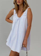 Minivestido Antiquity Swing Azul