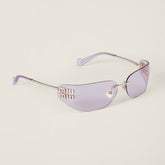 MiuMiu Men's And Women's Classic Minimalist Sunglasses That Perfectly Blend Simplicity And Fashion Featuring An Irregular Shape Design Accessories Casual Glasses #78199