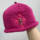 Chrome Hearts Silver Jewelry Cowhide Cross Thick Needle Cold Hat #334408