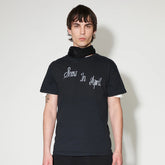 Our Legacy Men's and Women's Letter Print Summer Crew Neck Short Sleeve Knit Loose-Fit T-shirt Ngvp #2363