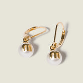 MiuMiu Gold cream Metal Earrings #393709