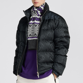 Dior Men's Fall/Winter Stand-Up Collar Logo All-Over Print Zipper Solid Color Casual Long-Sleeve Warm Puffer Down Jacket #81528