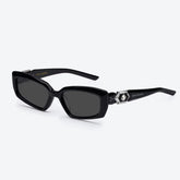 Gentle Monster Men Women Jewelry Collection Demond 01 Solid Color Glasses Fashion Irregular Sunglasses Accessories Ngvp #1169