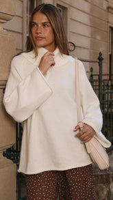 Jersey de punto Jacques - Blanco