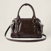MiuMiu Women's Bow Motorcycle Bag Fashion Trend Handbag Leather Buckle Logo Letter Crossbody Bag Bags #82586A