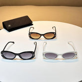 Chanel Oval Sunglasses Glasses #96661