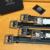 Chrome Hearts Floral Square Belt 38mm #383835