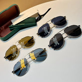 Gucci Classic Retro Aviator Sunglasses Glasses #96594