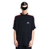 Balenciaga UNITY SPORTS ICON Men's Summer Solid Color Crew Neck Cotton Short Sleeve Silhouette T-Shirt #77742