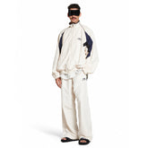 Balenciaga Men's Spring/Autumn Solid Color Zipper Long Sleeve Sports Jacket and Casual Sports Pants Set Suit #77897