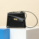 Hermes Women's Fashion Classic Reversible Asymmetric Silver Buckle Cowhide Shoulder Crossbody Tote Bag Bags #78783