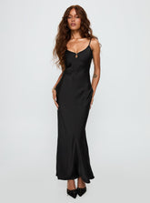 Vestido largo Mind Reader negro