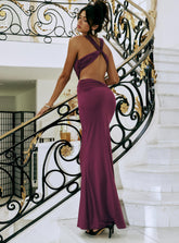 Vestido largo Bambia morado