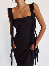 Vestido largo Lanai negro