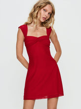 Minivestido Pemberley Rojo Vino