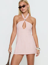 Mono corto Midnight Rush color rosa con detalle de lazo