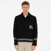 Burberry Men's Spring/Autumn Solid Color Fashionable Simple Striped Print Pattern Pointed Collar Single Breasted Long Sleeved Jacket #78165
