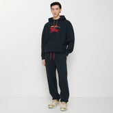 Burberry Men's Cotton Hoodie Jogging Pants in Navy #335634