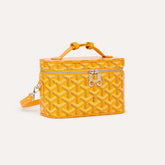 GOYARD MUSE Women's Fashion Classic Double Zip Closure Adjustable Strap Mini Makeup Bag Handbag Crossbody Bag Bags MUSEVAMINTY-09CL09P #79346