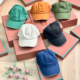 Loro Piana Men's Solid Color Letter Logo Embroidery Cotton Couple Style Duck Cap Hats #71494