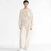 DIOR Cropped Sweatshirt Beige Cotton Jersey #376144