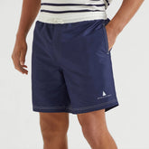Brunello Cucinelli Nylon Swim Shorts With Contrast Details And Print Men's Spring Summer Holiday Beach Shorts Colour Block Fashion Casual Pants #77277