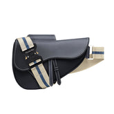 Dior Men's Leather Saddle Crossbody Chest Waist Shoulder Bag Bags #75217