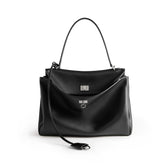 Balenciaga Women's Fashion Rodeo Medium Handbag Casual Pure Color Cowhide Leather Shoulder Crossbody Bags Bags 7897722AA4U1000 Ngvp #9916