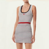 Chanel Top-quality Version Striped Knitted Tank Top Dress #242623