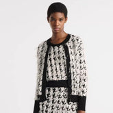 Dior Top -quality Version Houndstooth Two-piece Cardigan #307250