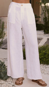 Jude Pants - White
