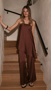 Tova Pants - Chocolate