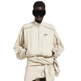 Balenciaga PUMA TRACKSUIT Men's And Women's Spring/Fall Fashion Casual High Neck Zipper Vintage Long Sleeve Sports Jacket #79475