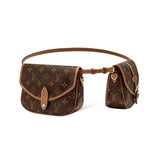 Louis Vuitton DUO BB Women's Fashion Classic Print Adjustable Strap Metal Hardware Single Compartment Crossbody Waist Bag Bags M26592 #78639