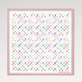 Louis Vuitton x TM Monogram Multicolor Mini Pattern Women's Fashion Silk Scarf Square 90 Jewelry Accessories #81173