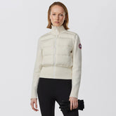 Canada Goose Women's Winter Fashion Casual High-Neck Zipper Patchwork Long-Sleeve Down Jacket #79253