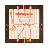 Louis Vuitton MY NEVERFUL Women's Fashion Trends Classic Logo Print Artistic Patterned Square Wool Silk Scarf Shawl Accessories #79169