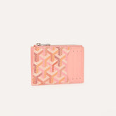 Goyard Four Seasons Color Collection Bourbon Zipped Card Holder Multicolored Fashionable Card Holders Card Pouches Wallets And Coin Purses Bag Bags #84312A