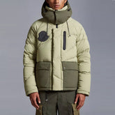 Moncler X Pharrell Williams Men And Women With The Same Models Of Autumn And Winter Solid Color Removable Hat Waterproof Nylon Stitching Long Sleeved Puffer Down Jacket #74576