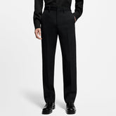 Louis Vuitton SS25 Men's Spring and Summer Solid Color Sheep Wool Straight Casual Pants #332664