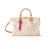 Louis Vuitton SPEEDY SOFT 30 LUCKY Women's Fashion Classic Logo Print Coated Canvas Shoulder Bag Handbag Crossbody Bag Bags M15108 #78412