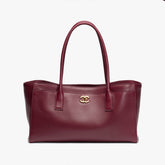 Chanel 2026 Spring/Summer Small Shopping Bag Red Leather Clutch Stylish Elegant Spacious Tote Bag Bags #196870